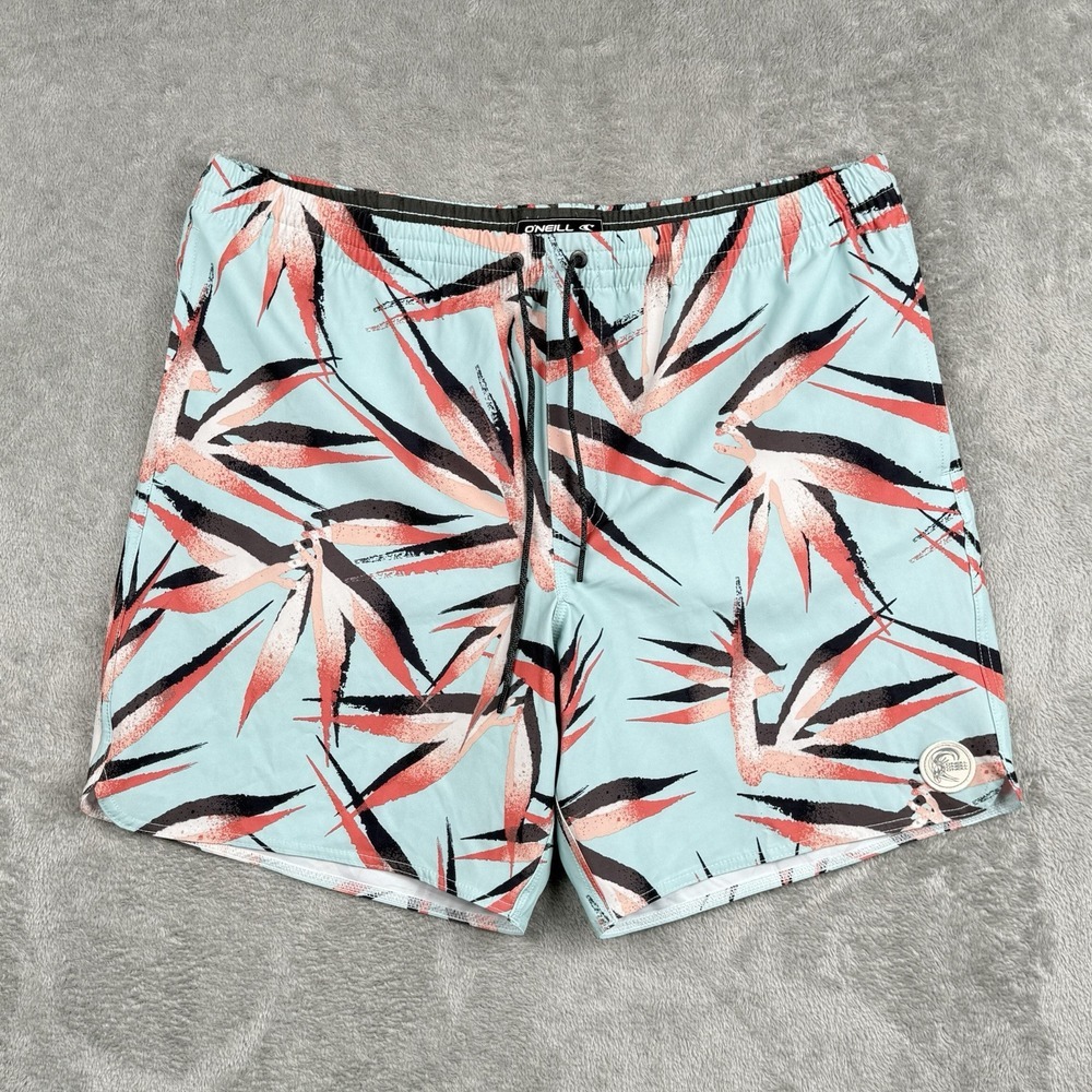 O'Neill Board Shorts Mens XL Blue Beach Surfing Swim Trunks Cruzers Lined Pocket